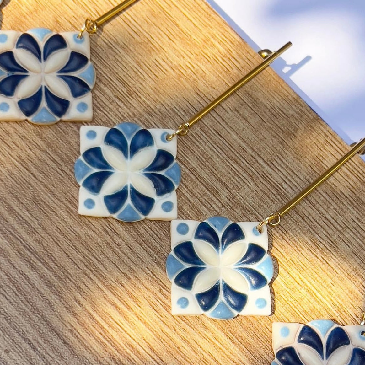 Arabic Tiles Earrings