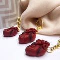 Anatomical Heart Keychain